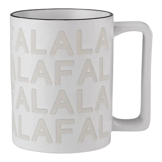 “Fa La La” Beige Mug