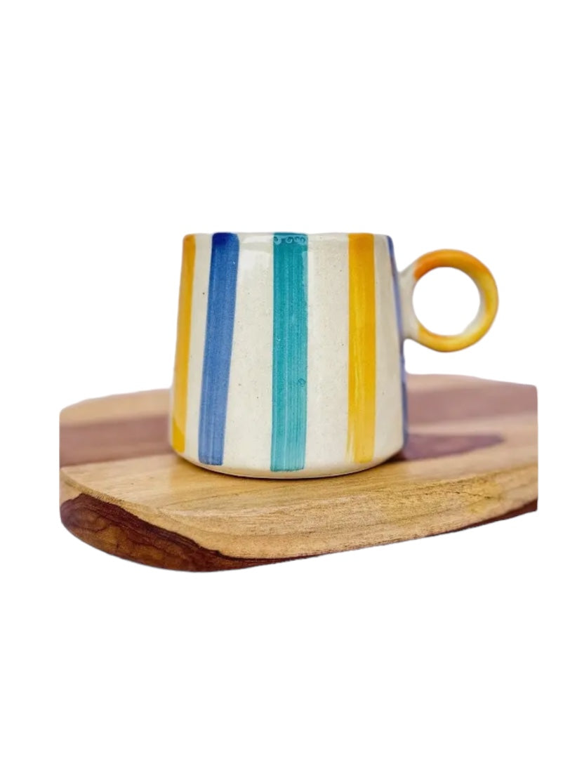 Ceramic - Striped Coffee Mug