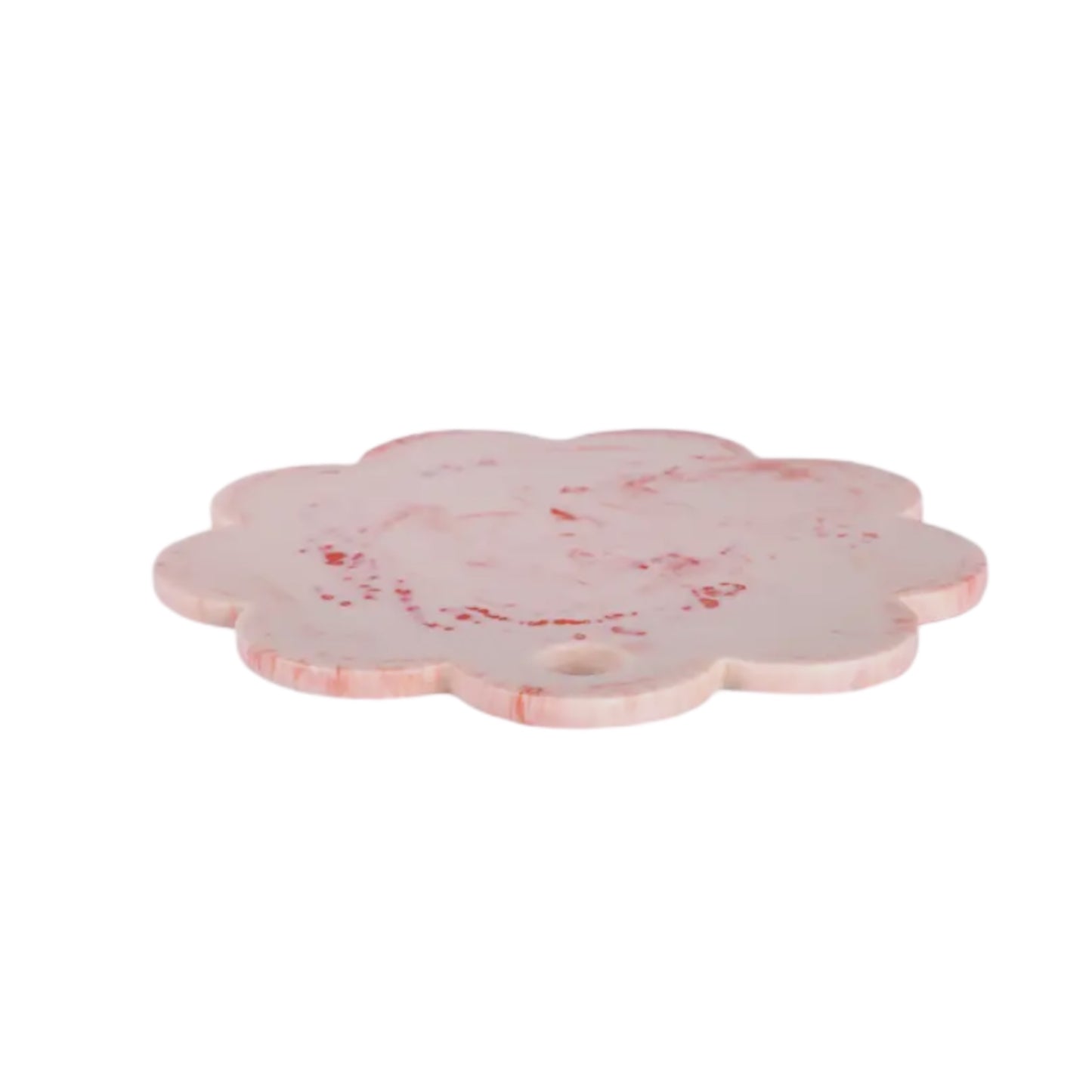 Scallop Resin Cheese Charcuterie Board - Pink