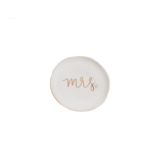 Mrs. Jewelry Dish - Wedding Collection