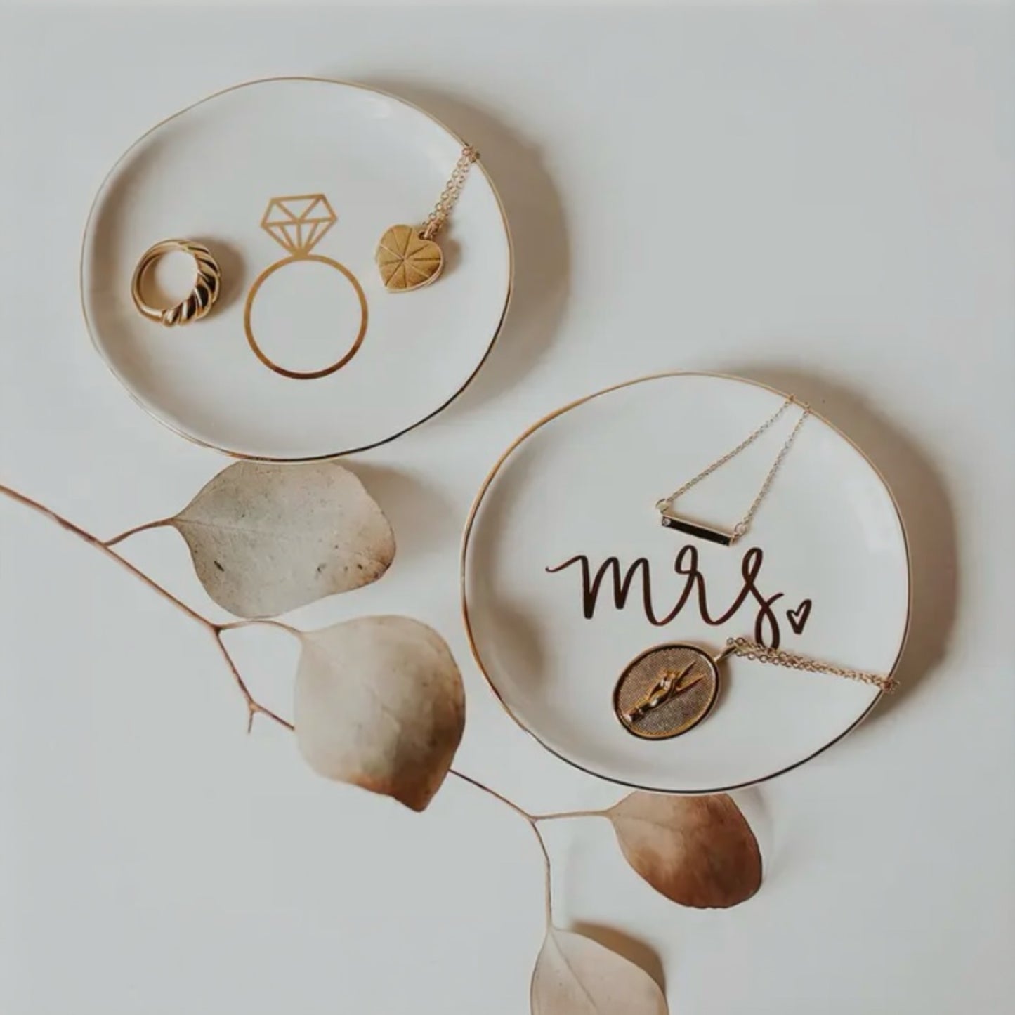 Mrs. Jewelry Dish - Wedding Collection