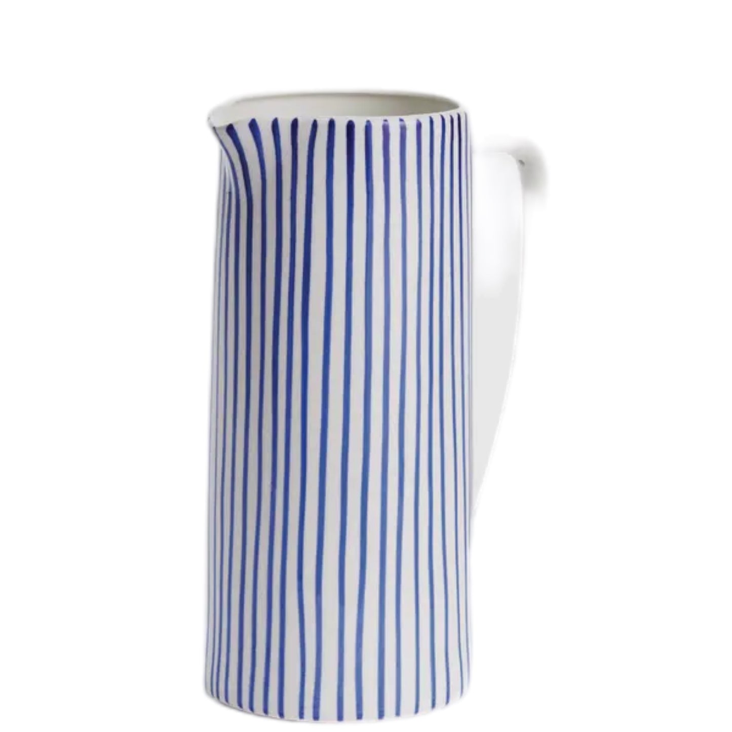 Azul Decorative Pitcher -  Striped - Large